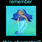 do you remember the blue mermaid ? | image tagged in do you remember this character,mermaid,sea,nick jr,member berries,beautiful | made w/ Imgflip meme maker