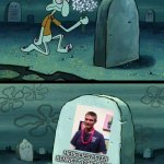 Rest In Peace Peter Bennett? | HERE LIES PETER BENNETT (1967-2024) | image tagged in here lies squidward's hope's dreams,spongebob,memes | made w/ Imgflip meme maker