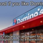 Repost if you like Domino's meme