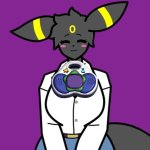 Soapy the Umbreon (Anthro Version)