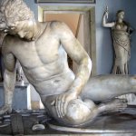 Dying Gaul Statue