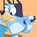 Anger bluey