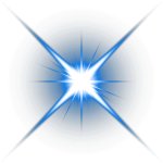 Blue Lens Flare