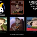 Tristan Rogers Meets His Variants | image tagged in seth rogen meets his variants | made w/ Imgflip meme maker