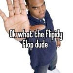 Ok what the flipity flop dude
