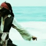 I Don't Like Playing Tag | THIS IS WHAT HAPPENS WHEN YOU PLAY TAG | image tagged in gifs,pirates of the carribean,jack sparrow being chased,funny | made w/ Imgflip video-to-gif maker