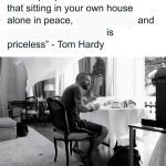 Introvert Tom Hardy