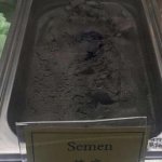 semen ice cream
