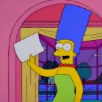 Marge Simpson Note