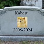Doge Funeral | Kabosu; 2005-2024 | image tagged in doge,legends never die | made w/ Imgflip meme maker