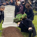 Chief Chick’s Grave Selfie | Hudson
Hornet | image tagged in guy posing in front of grave,hudson hornet,doc hudson,chief chick | made w/ Imgflip meme maker