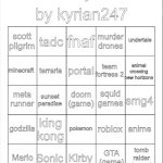 fandoms you're in bingo by Kyrian247