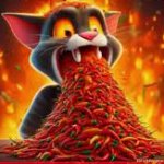 Talking tom 1000 pimientos picantes
