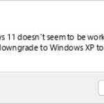 Windows xp 11