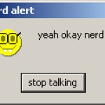 nerd alert 2000