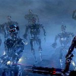 Terminator robots invading