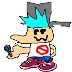 bf with blook icon face