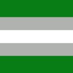 Greyromantic flag