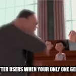 yes | TWITTER USERS WHEN YOUR ONLY ONE GENDER | image tagged in gifs,memes | made w/ Imgflip video-to-gif maker