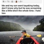 Kayaking