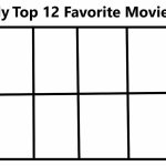top 12 favorite movies