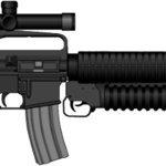 Colt M16A2/A3(Early version) with NV Scope M203 GL