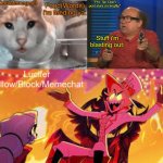 TheCoolMemeGuy3 , iStartedBlasting, and Lucifer shared temp meme