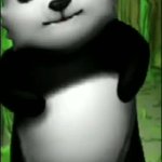 Panda dance GIF Template