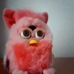 Furby Pink Eyes Blinking JPP TOP GIF Template