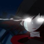 Ruby RWBY Glowing Silver Eyes