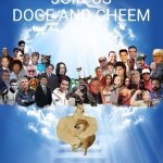 we have recieved a new angel | JOIN US DOGE AND CHEEM | image tagged in meme heaven,doge,cheems,rip | made w/ Imgflip meme maker