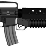 the (Classic colored)  M16A2 w/M203