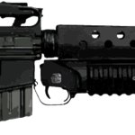 an M16A1 with an M203 Grenade launcher (20rds)