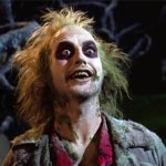 PLEASE HELP ME GET THIS TO THE FRONT PAGE SO EVERYONE CAN KNOW BEETLEJUICE'S OPINION | THIS IS BEETLEJUICE; BEETLEJUICE SAYS PINEAPPLE ON PIZZA IS GOOD | image tagged in beetlejuice,pineapple pizza,front page plz,pineapple,on,pizza | made w/ Imgflip meme maker