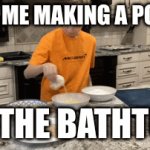 Bathtub Potions | 5 Y/O ME MAKING A POTION; IN THE BATHTUB | image tagged in gifs,cooking,childhood | made w/ Imgflip video-to-gif maker