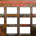 Epic Rap Battles Of Presidency 2024 Cast Meme