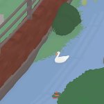 Geese in the lagoon