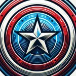 Captain America shield