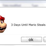 *WARNING* IMPOTATN MESAGE | image tagged in 3 days until mario steals your liver | made w/ Imgflip meme maker