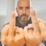 Middle Finger Guy GIF Template