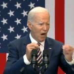 Joe Biden hissy fit