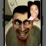 Fake Video Call With Skibidi Toilet template