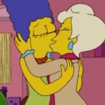 Marge Kissing Lindsey Nagle