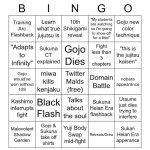 Gojo vs Sukuna Bingo