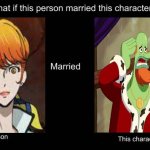 what if fujiko mine married king neptune | image tagged in what if character married this character,neptune,anime meme,mine,what if | made w/ Imgflip meme maker