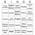 Favourite character Bingo