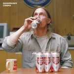 Rust Cohle Prepares for Interview GIF Template