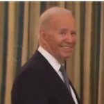 Biden grin