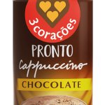3 corações cappuccino chocolate