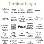 Nanami-Kento's Tomboy Bingo